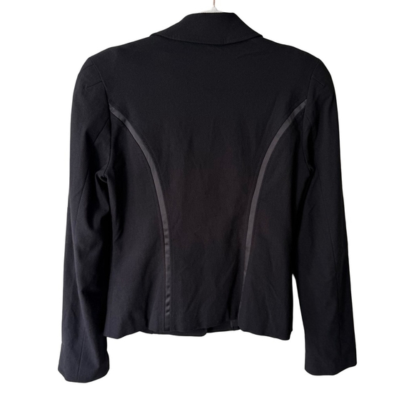 Le Chateau Classic Black Blazer Size S Work Office Formal Minimalist Evening - Picture 2 of 15